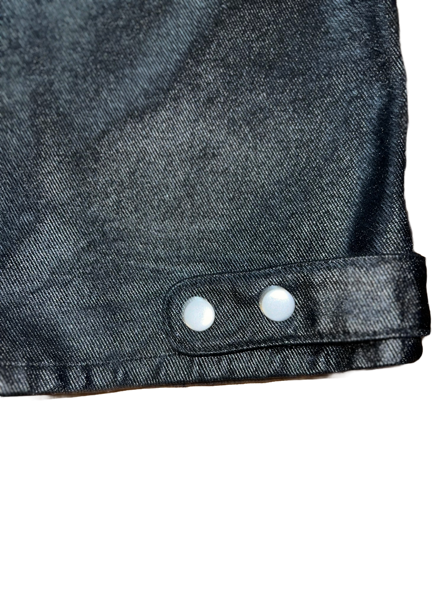 Waxed Button down Jeans