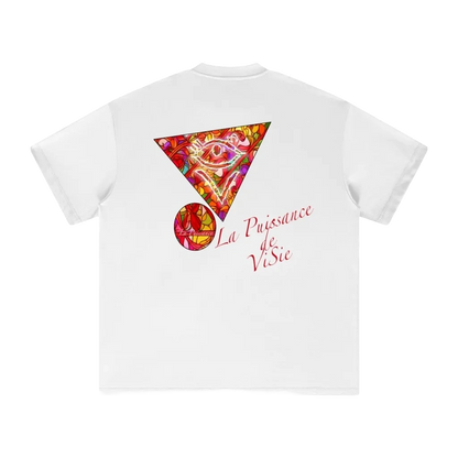 La Puissance Floral Stain Glass T-Shirt