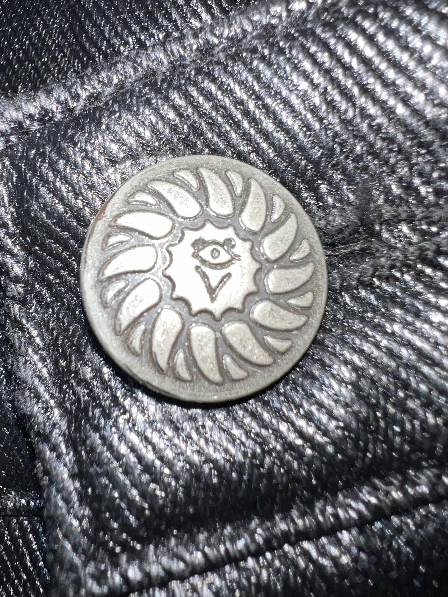 Waxed Button down Jeans