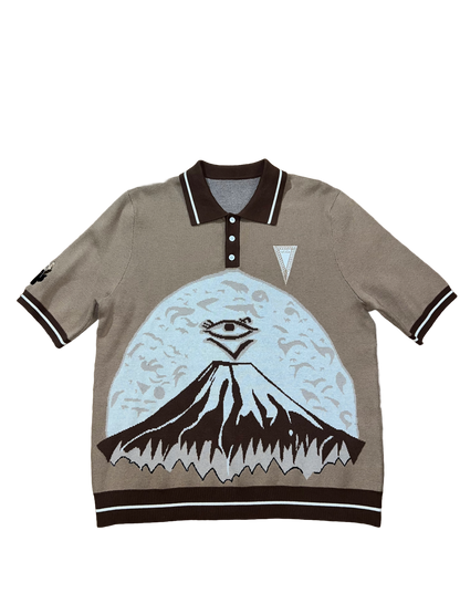 Men's Mountain Polo (Brown)