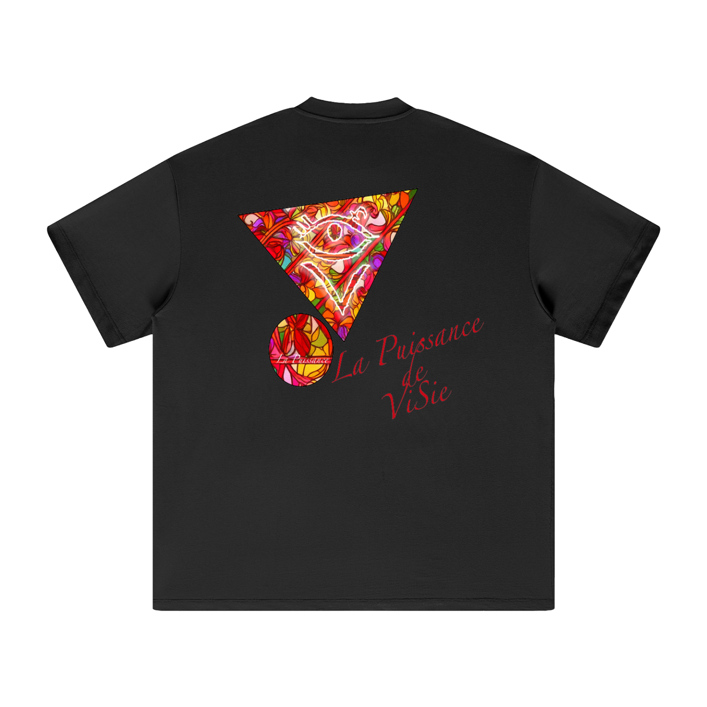 La Puissance Floral Stain Glass T-Shirt