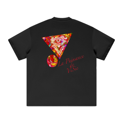 La Puissance Floral Stain Glass T-Shirt